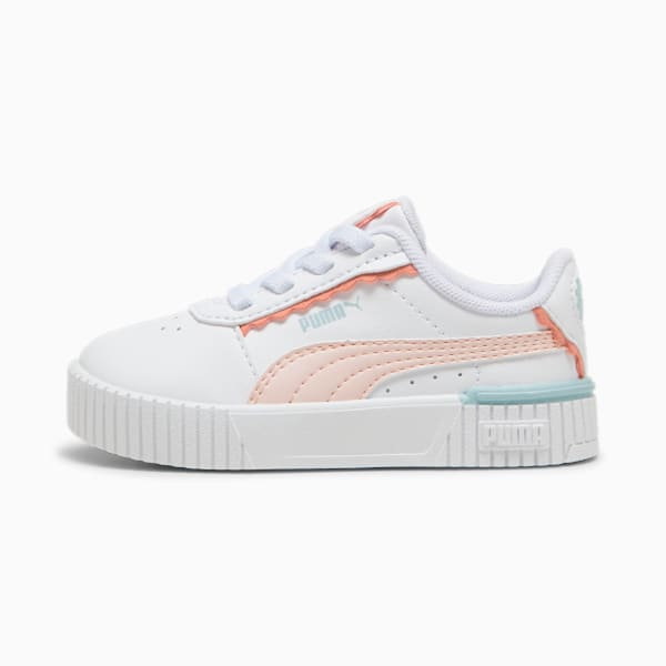 Carina 2.0 Off Side Sneakers Toddlers, PUMA White-Island Pink-Frosted Dew, large-ZAF