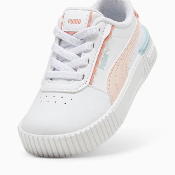 Carina 2.0 Off Side Sneakers Toddlers, PUMA White-Island Pink-Frosted Dew, large-ZAF