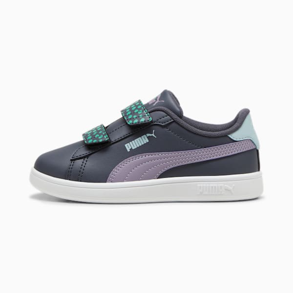 Tenis Smash 3.0 FC V para niños, Galactic Gray-Pale Plum-PUMA White, large-MEX
