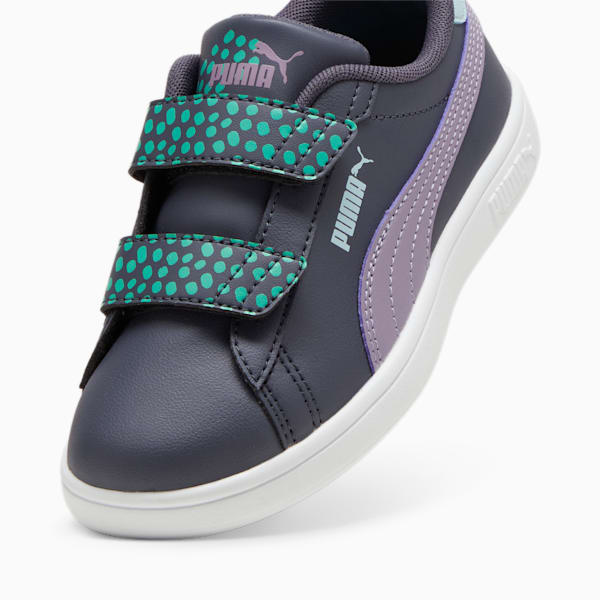Tenis Smash 3.0 FC V para niños, Galactic Gray-Pale Plum-PUMA White, large-MEX