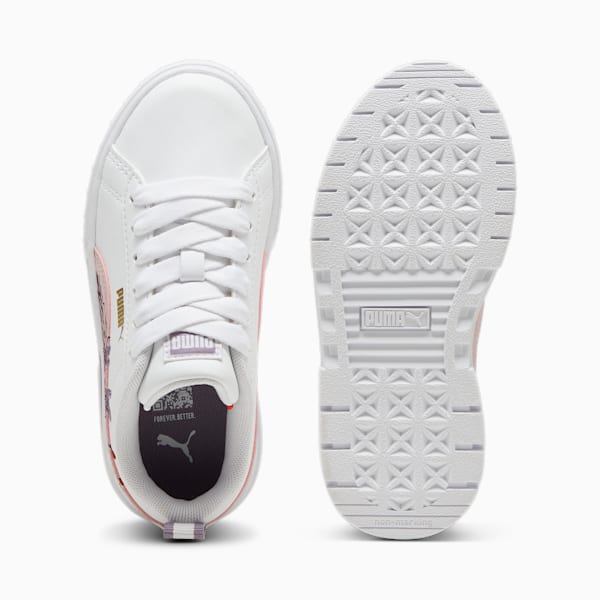 Zapatillas Mayze Winter Embroidery para niños, PUMA White-Mauve Mist, large-ARG