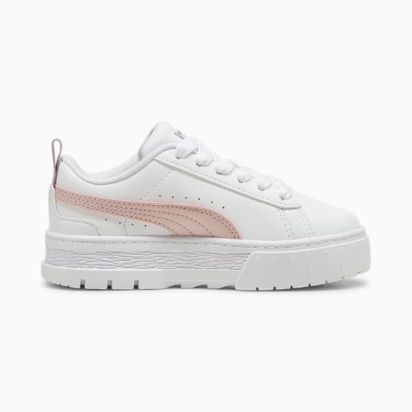 Zapatillas Mayze Winter Embroidery para niños, PUMA White-Mauve Mist, large-ARG