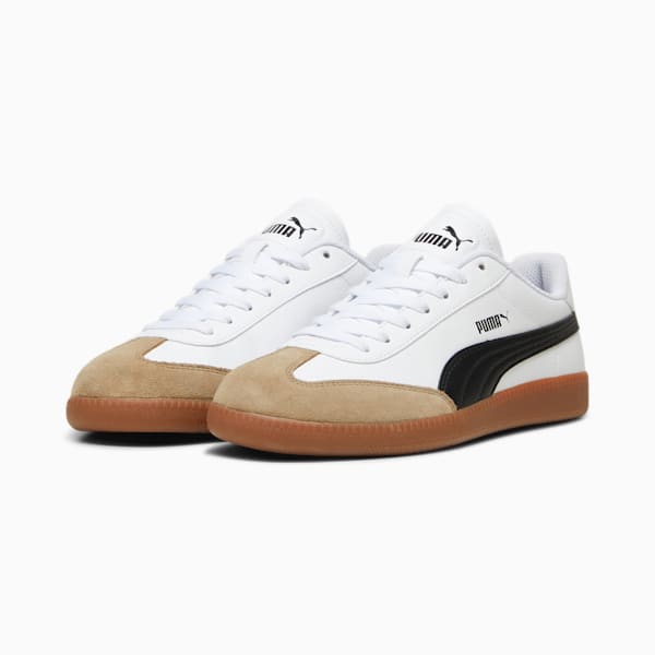PUMA 9-T Sneakers Unisex, PUMA White-PUMA Black-Oak Branch, large-ZAF