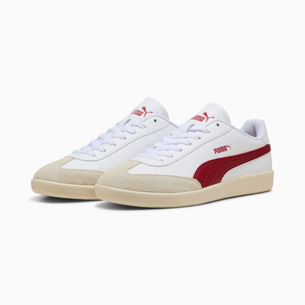 PUMA 9-T Sneakers Unisex, PUMA White-Dark Crimson-Alpine Snow, large-ZAF