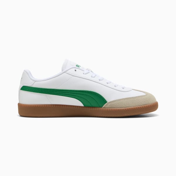 PUMA 9-T Sneakers Unisex, PUMA White-Archive Green-Desert Dust, large-ZAF