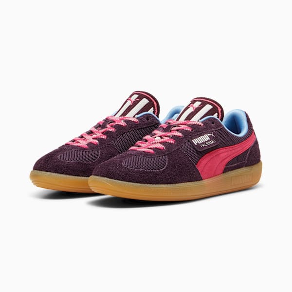 Palermo Supertifo Sneakers Unisex, Midnight Plum-PUMA Pink, large-MEX