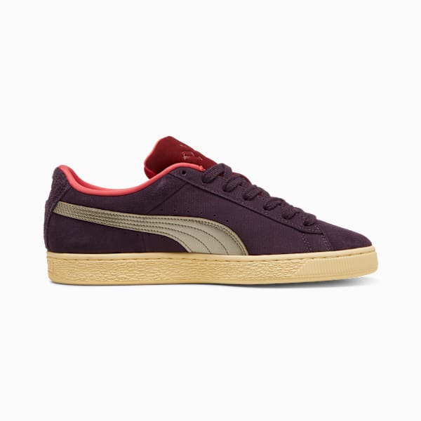 PLAY LOUD Suede Sneakers Unisex, Midnight Plum-Chamomile, large-MEX