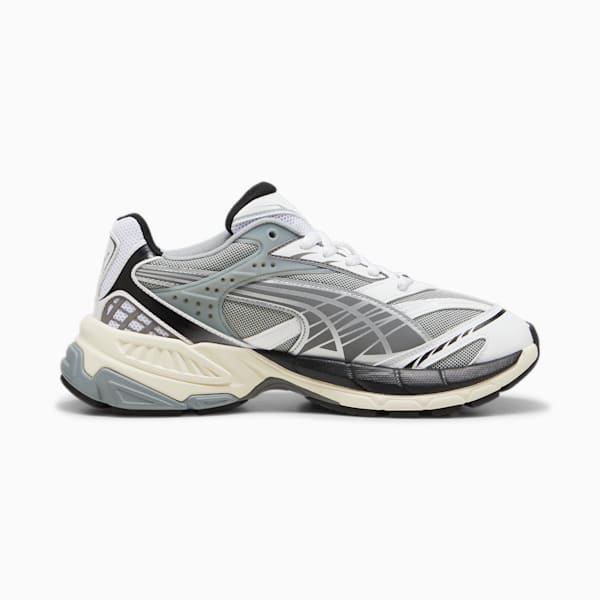 Tenis deportivas Velophasis nacidas en la década de 2000, PUMA White-Cool Mid Gray, large-MEX