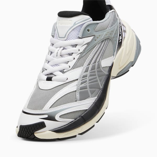 Tenis deportivas Velophasis nacidas en la década de 2000, PUMA White-Cool Mid Gray, large-MEX