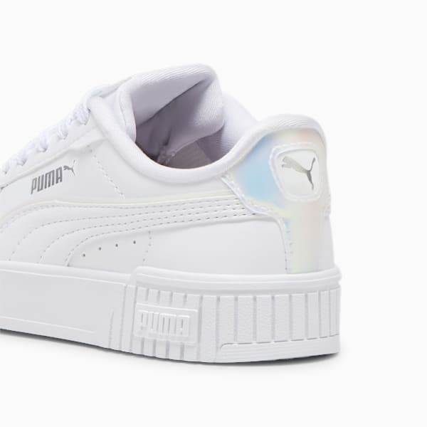 Carina 2.0 Holo 2.0 Sneakers Kids, PUMA White-Mauve Mist-PUMA Silver, large-ZAF