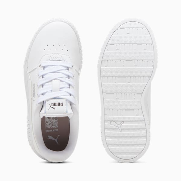 Carina 2.0 Holo 2.0 Sneakers Kids, PUMA White-Mauve Mist-PUMA Silver, large-ZAF