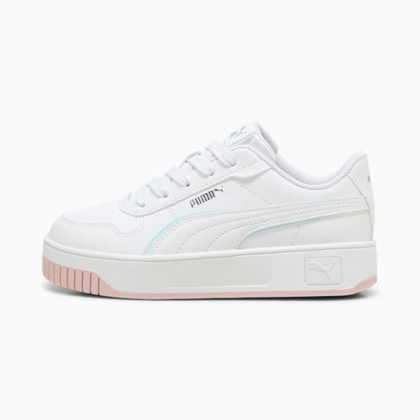 Tenis Infantiles Carina Street Holo 2.0, PUMA White-PUMA White-Mauve Mist, large-MEX