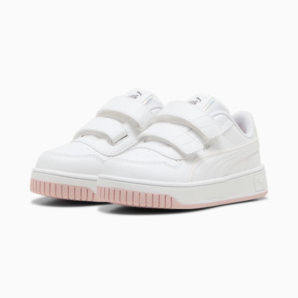 Carina Street Holo 2.0 Sneakers Toddlers, PUMA White-PUMA White-Mauve Mist, large-MEX