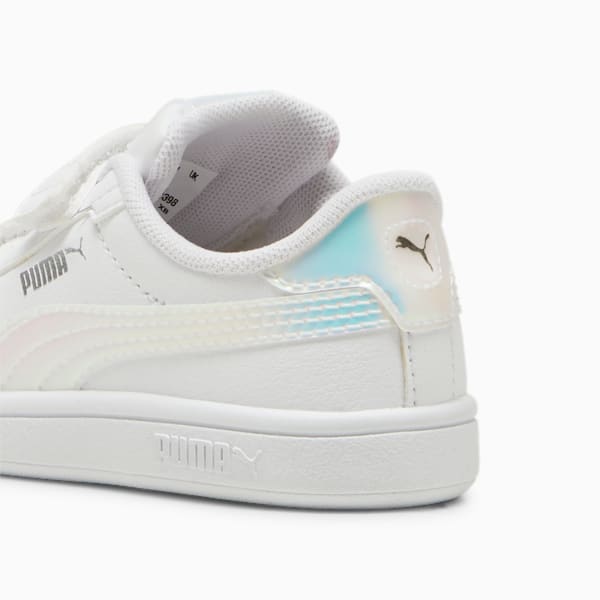 Smash 3.0 Holo 2.0 Sneakers Toddlers, PUMA White-Mauve Mist-PUMA Silver, large-ZAF