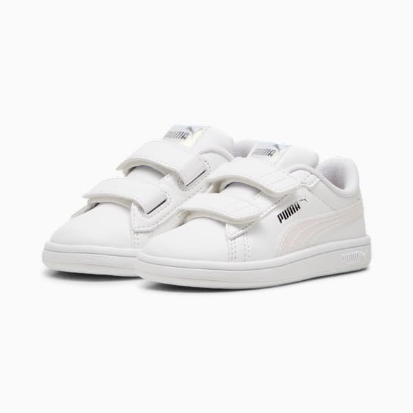 Tenis Bebé Smash 3.0 Holo 2.0, PUMA White-Mauve Mist-PUMA Silver, large-MEX