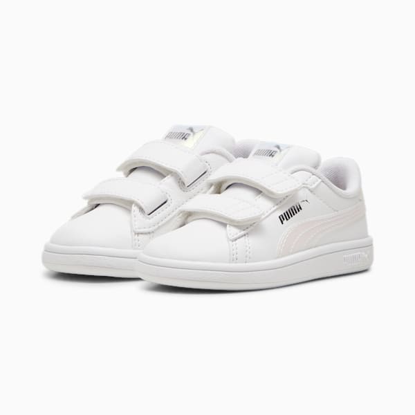 Smash 3.0 Holo 2.0 Sneakers Toddlers, PUMA White-Mauve Mist-PUMA Silver, large-ZAF