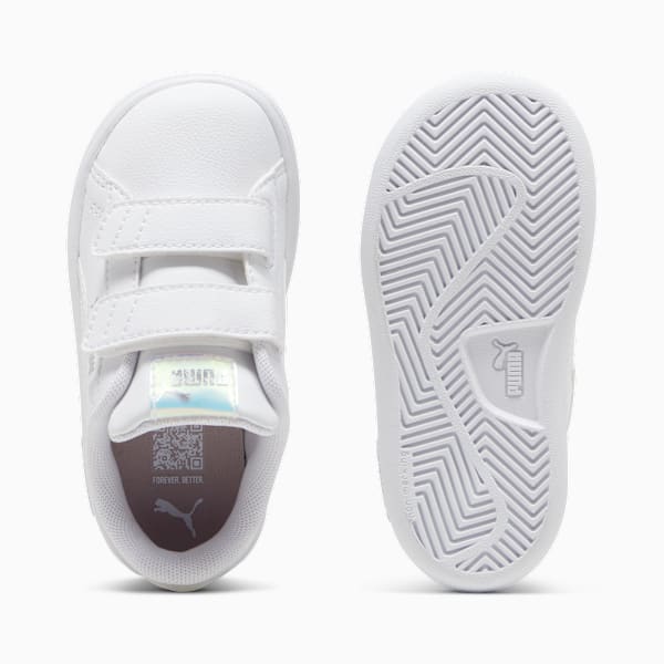 Tenis Bebé Smash 3.0 Holo 2.0, PUMA White-Mauve Mist-PUMA Silver, large-MEX