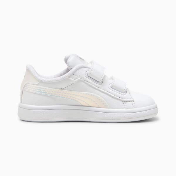 Tenis Bebé Smash 3.0 Holo 2.0, PUMA White-Mauve Mist-PUMA Silver, large-MEX