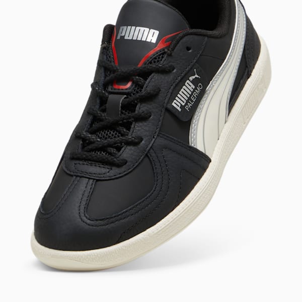 Palermo W-Motoball Sneakers Women, PUMA Black-Frosted Ivory, large-ZAF
