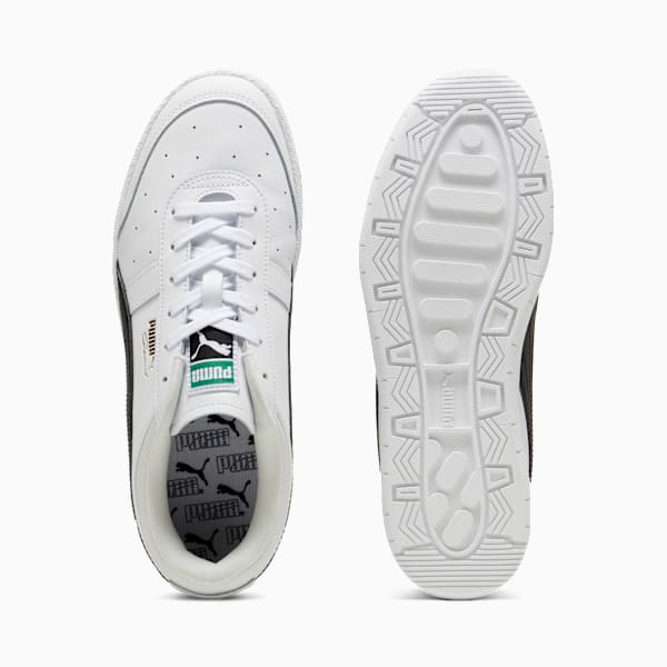 PUMA Seoul Leather Sneakers Unisex, PUMA White-PUMA Black, large-ZAF