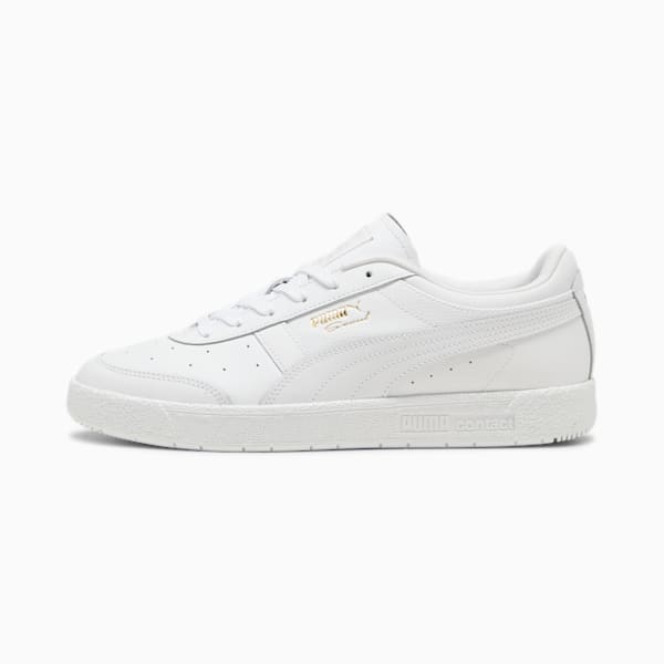 PUMA Seoul Leather Sneakers Unisex, PUMA White-PUMA White, large-MEX