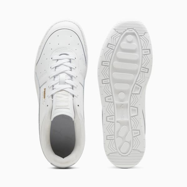 PUMA Seoul Leather Sneakers Unisex, PUMA White-PUMA White, large-MEX