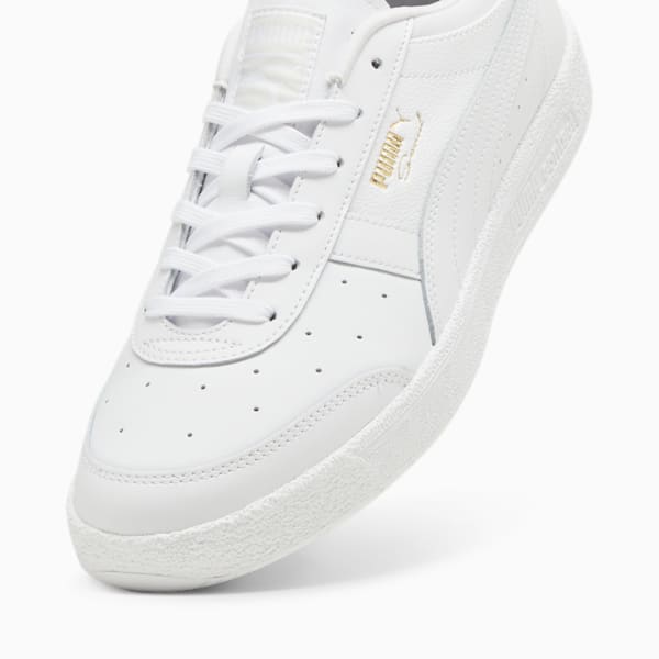 PUMA Seoul Leather Sneakers Unisex, PUMA White-PUMA White, large-MEX