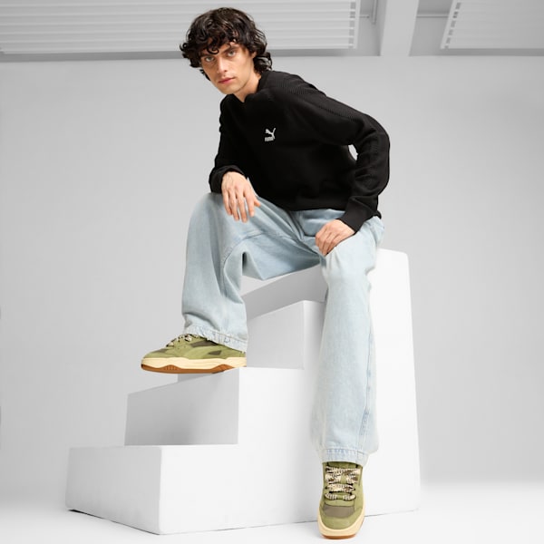 PUMA-180 Lace Interest Sneakers Unisex, PUMA Olive-Calming Green, large-ZAF