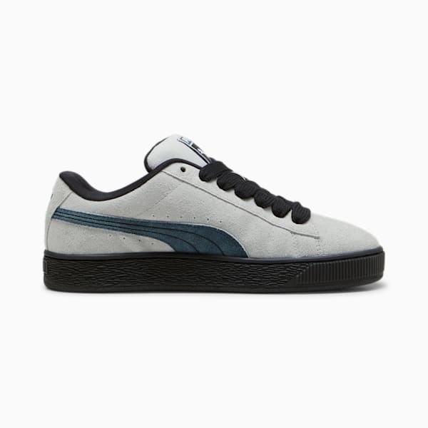Suede XL Material Interest Sneakers, Cool Light Gray-PUMA Black, large-ZAF