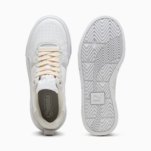Zapatillas Cali Court Winter Volume para mujer, PUMA White-Feather Gray, large-ARG