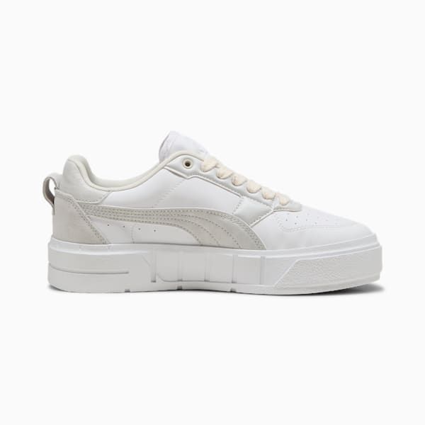 Zapatillas Cali Court Winter Volume para mujer, PUMA White-Feather Gray, large-ARG