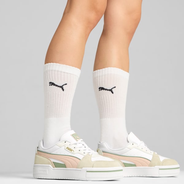Zapatillas CA Pro Lux III Merry X-mas para mujer, PUMA White-Island Pink, large-ARG