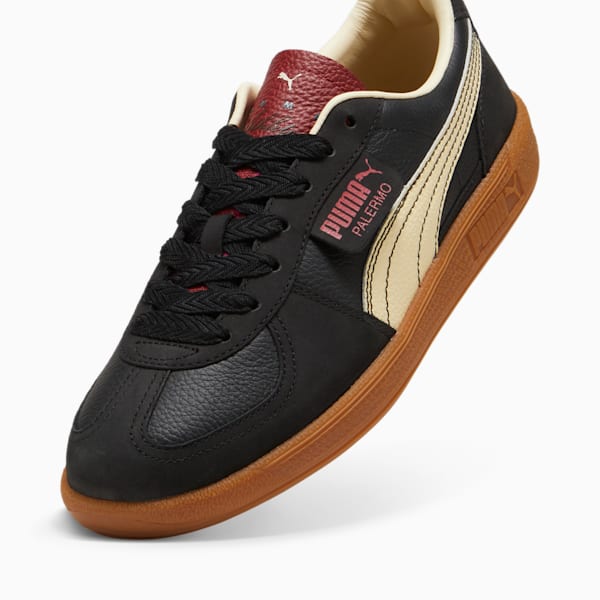 Palermo Players Lane Sneakers Unisex, PUMA Black-Intense Red, large-ZAF