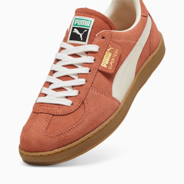 Zapatillas de gamuza Super Team, Deeva Peach-PUMA White, large-ARG