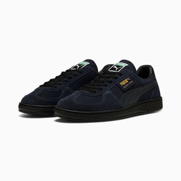 Super Team Suede Sneakers Unisex, New Navy-PUMA Black, large-ZAF