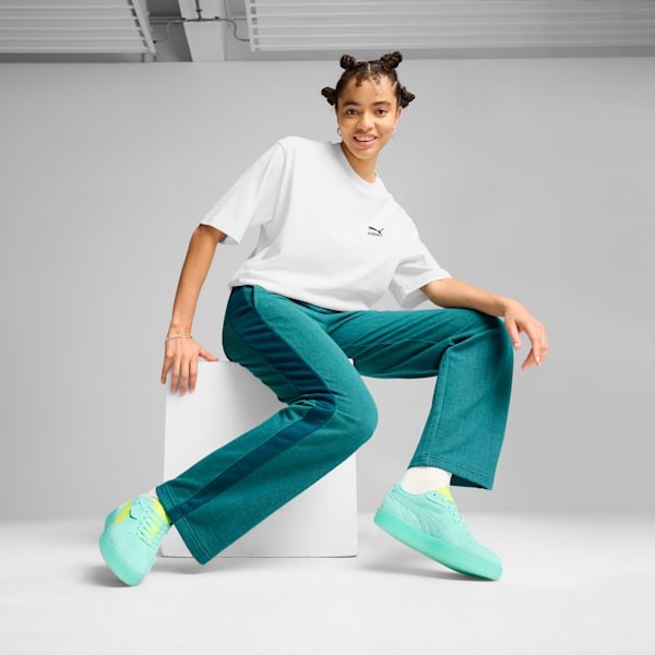 Palermo Moda Xtra Sneakers Women, Electric Peppermint-Electric Lime, large-ZAF