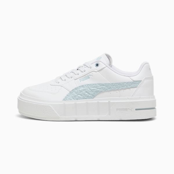 Cali Court MI Sneakers Youth, PUMA White-Frosted Dew, large-ZAF