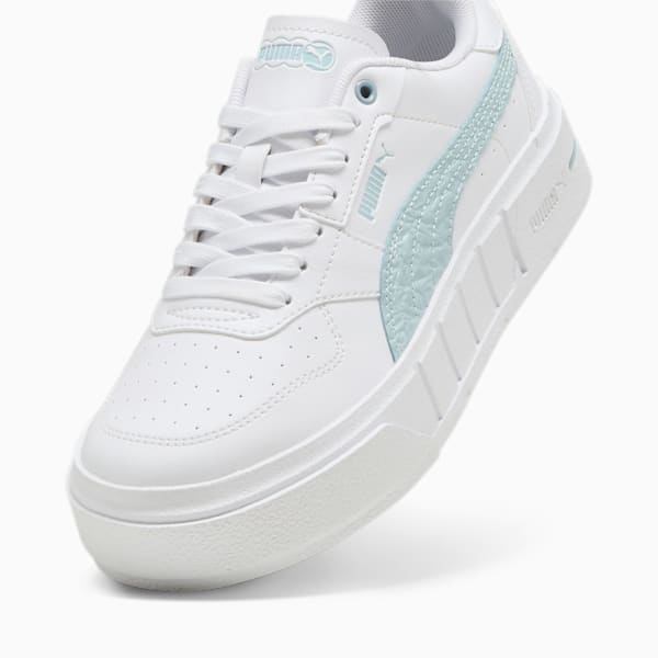 Cali Court MI Sneakers Youth, PUMA White-Frosted Dew, large-ZAF