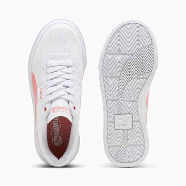 Cali Court MI Sneakers Youth, PUMA White-Pink Fruit, large-ZAF