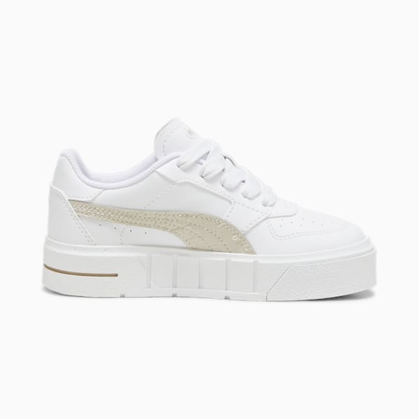 Cali Court MI Sneakers Kids, PUMA White-Desert Dust, large-ZAF
