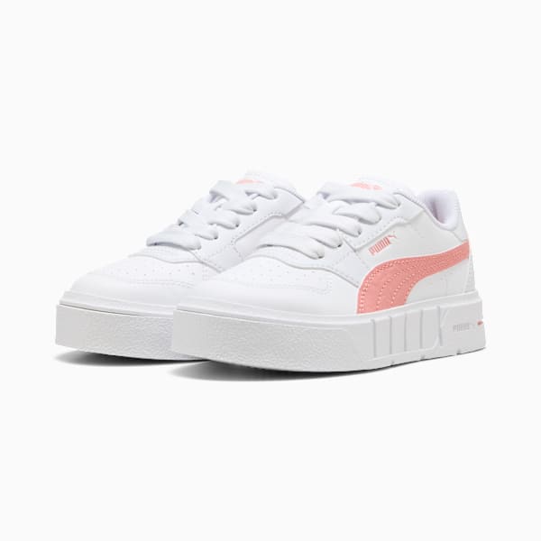 Cali Court MI Sneakers Kids, PUMA White-Pink Fruit, large-ZAF