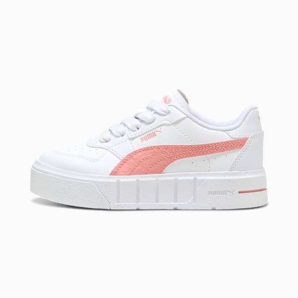 Cali Court MI Sneakers Kids, PUMA White-Pink Fruit, large-ZAF
