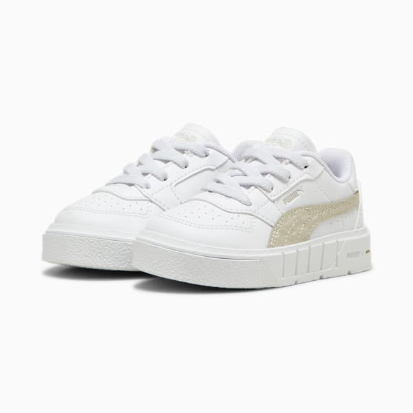 Cali Court MI Sneakers Toddler, PUMA White-Desert Dust, large-ZAF