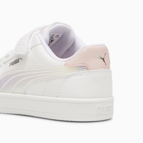 Tenis Carina 2.0 Holo para niñas, PUMA White-Mauve Mist-PUMA Silver, large-MEX