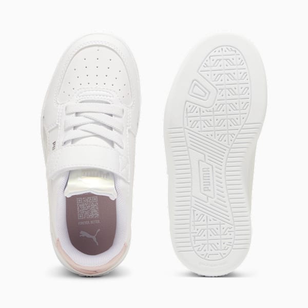 Tenis Carina 2.0 Holo para niñas, PUMA White-Mauve Mist-PUMA Silver, large-MEX