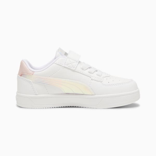 Tenis Carina 2.0 Holo para niñas, PUMA White-Mauve Mist-PUMA Silver, large-MEX