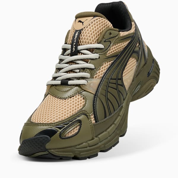 Veritana Essence Sneakers Unisex, Loden Green-Light Sand, large-ZAF