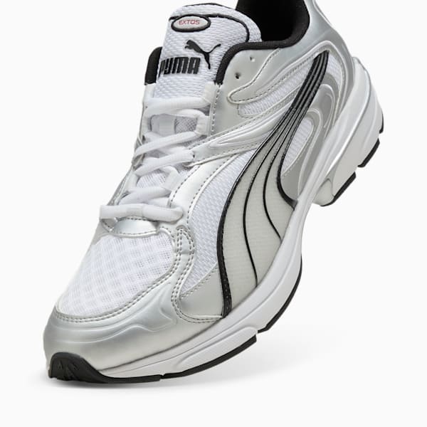 Tenis Extos Millennium, PUMA White-PUMA Silver, large-MEX