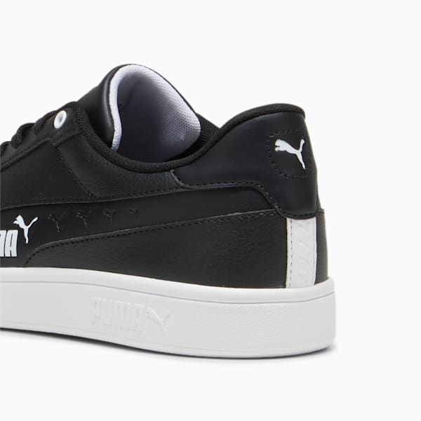 Smash 3.0 Seeing Double Sneakers Unisex, PUMA Black-PUMA White, large-ZAF