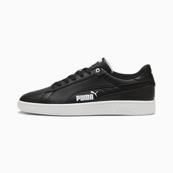 Smash 3.0 Seeing Double Sneakers Unisex, PUMA Black-PUMA White, large-ZAF